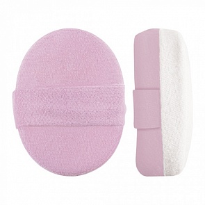 Мочалка с ручкой, поролон, хлопок (Lubby, 16989/144/12)